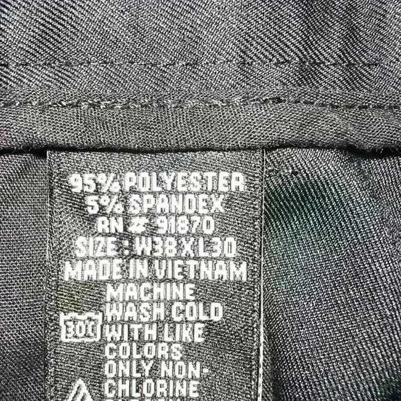 Pebble Beach Performance Sz 38 x 30 Golf Pants Stretch Athleisure Outdoor - Picture 6 of 13